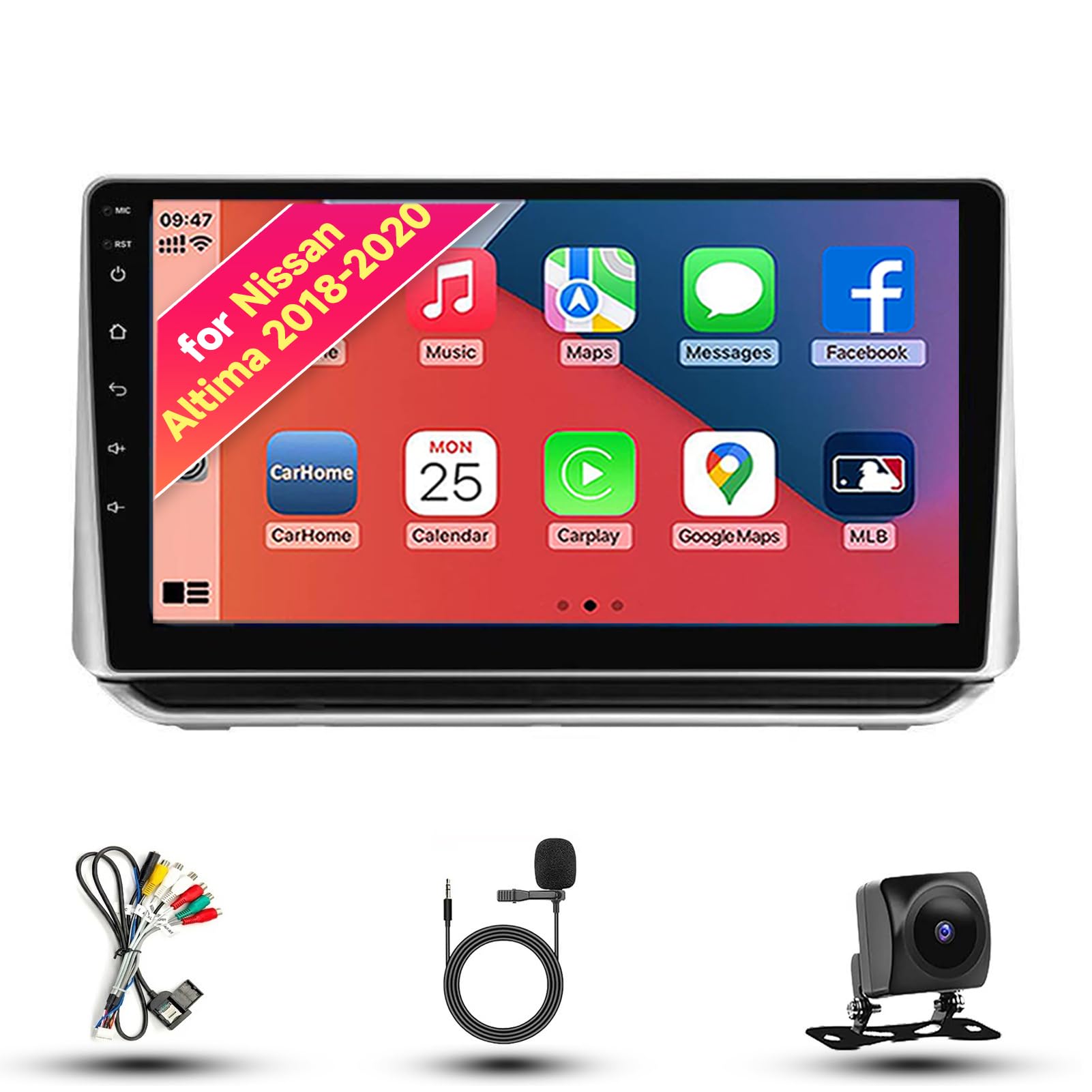 Amazon.com: Radio for Nissan Altima 2018-2020 Android 13 9